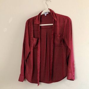 Express dress shirt, bottom down